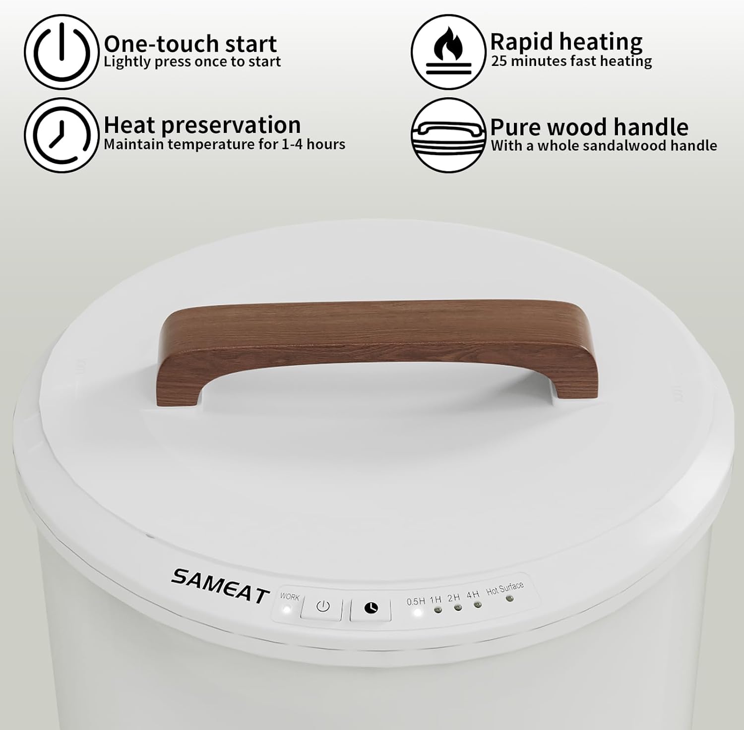 SAMEAT Heated Towel Warmers for Bathroom Large Towel Warmer Bucket