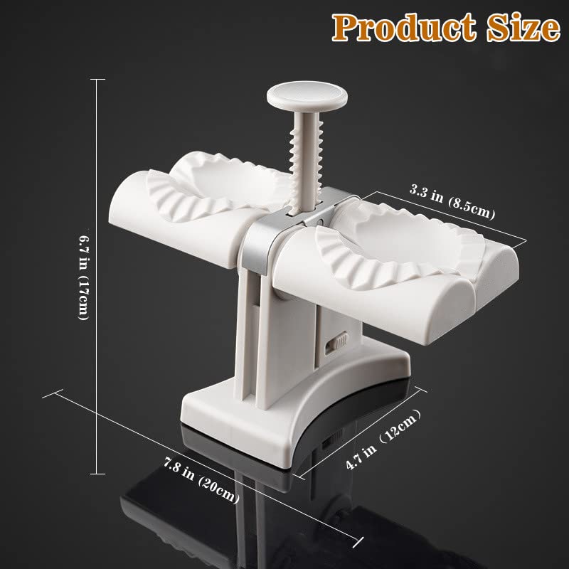 Household double head automatic dumpling maker mould
