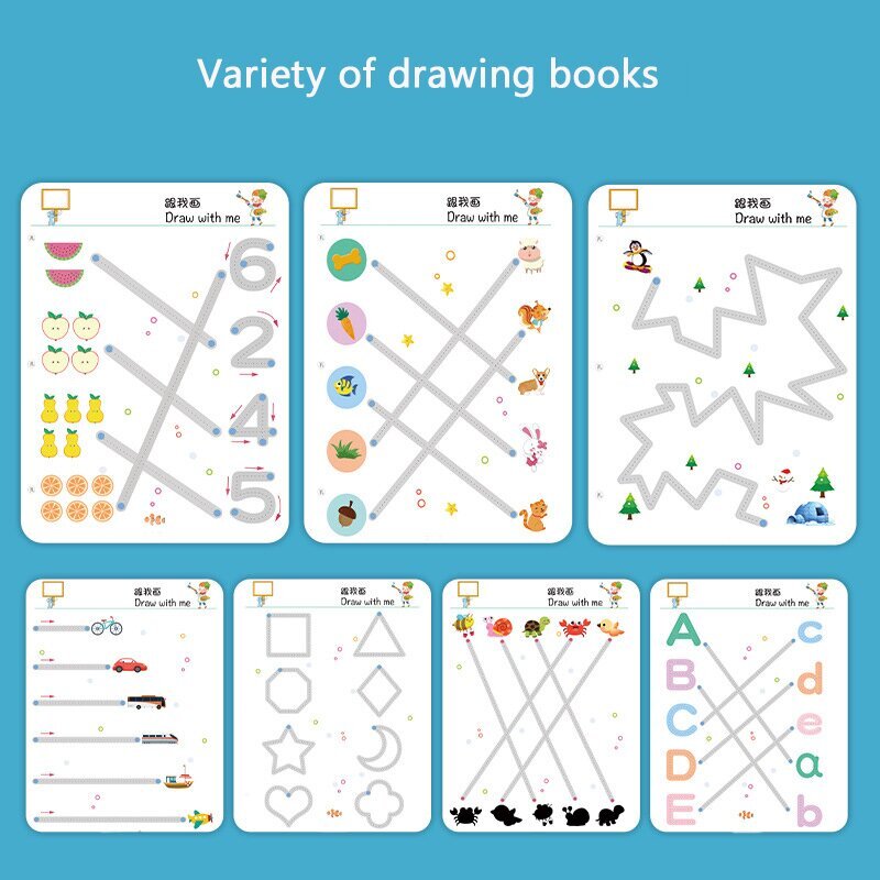 🔥45% OFF Last Day Sale - Magical Tracing Workbook Set (BUY 2 SETS FREE SHIPPING)