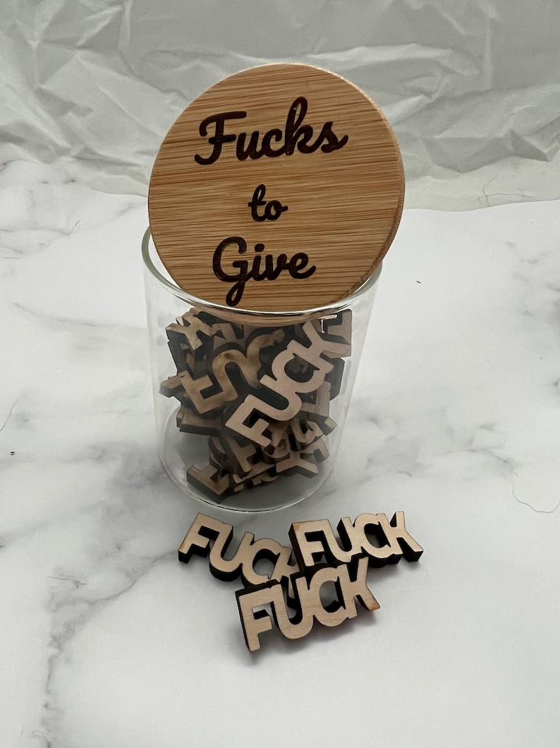 Fucks and Shits and Damns to Give - Novelty Gift, White Elephant