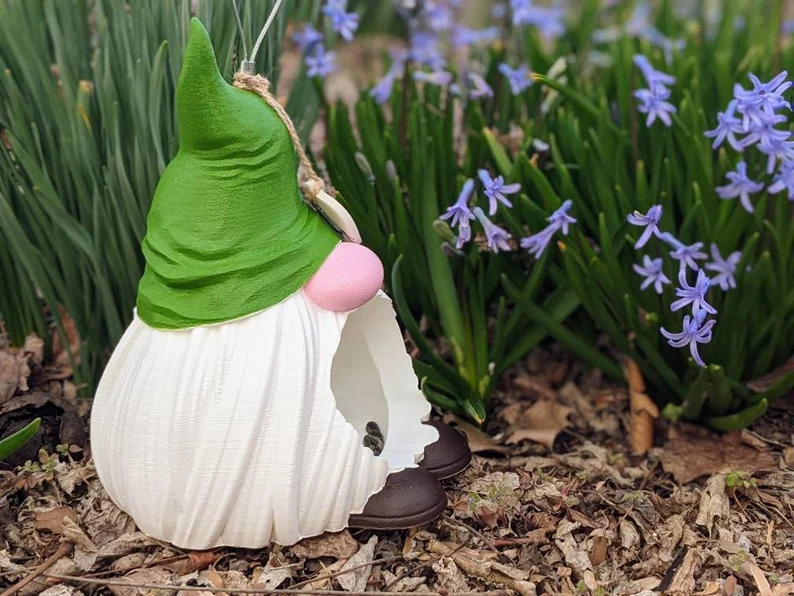 Handmade Gnome Bird Feeder--Gift for friends,Family
