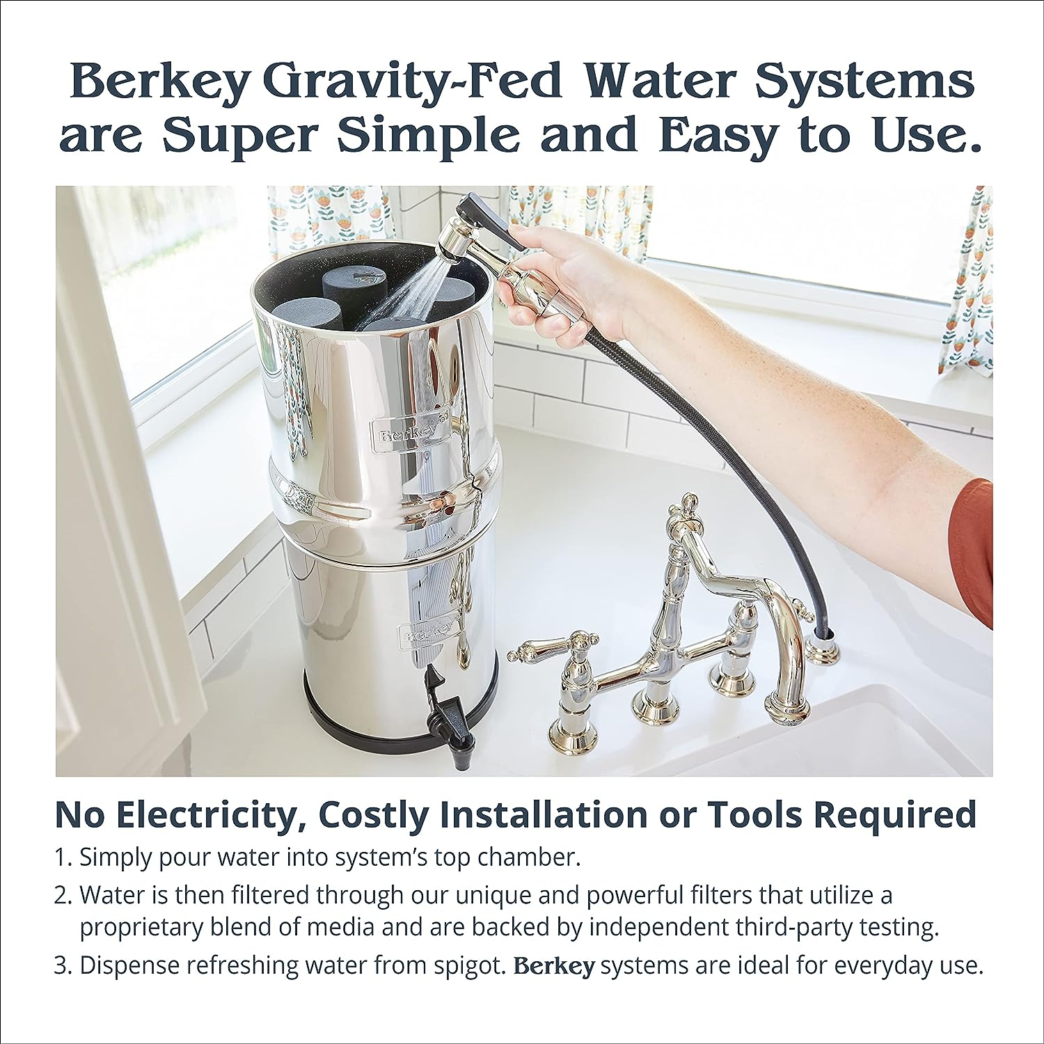 Berkey Authentic Black Berkey Elements Filters for Berkey Water Systems