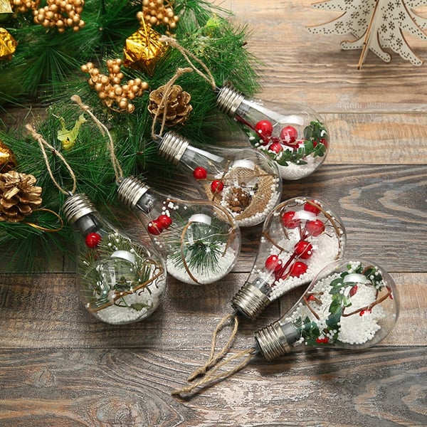 Last Day 49% OFF - LED Hanging Bulb Christmas Ornaments