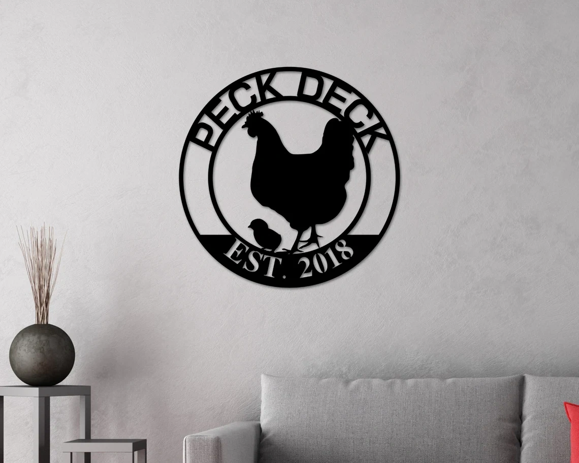 Custom Hen House Sign