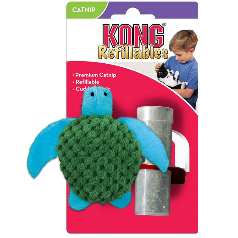 Refillable Turtle Catnip Cat Toy