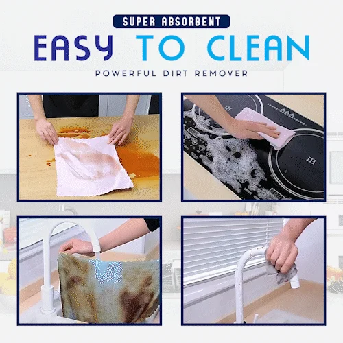 【Kitchen Essentials】Streak Free Miracle Cleaning Cloths
