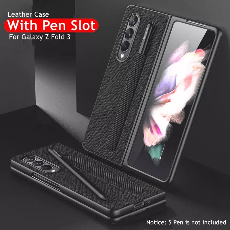 Samsung Galaxy Z Fold 3 5G Case With Pen Holder Cover
