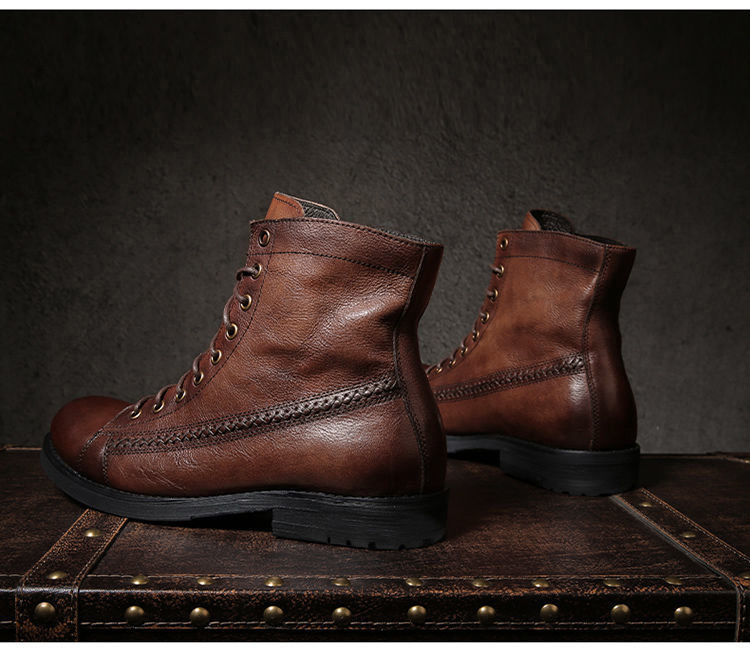 mens vintage ankle boots