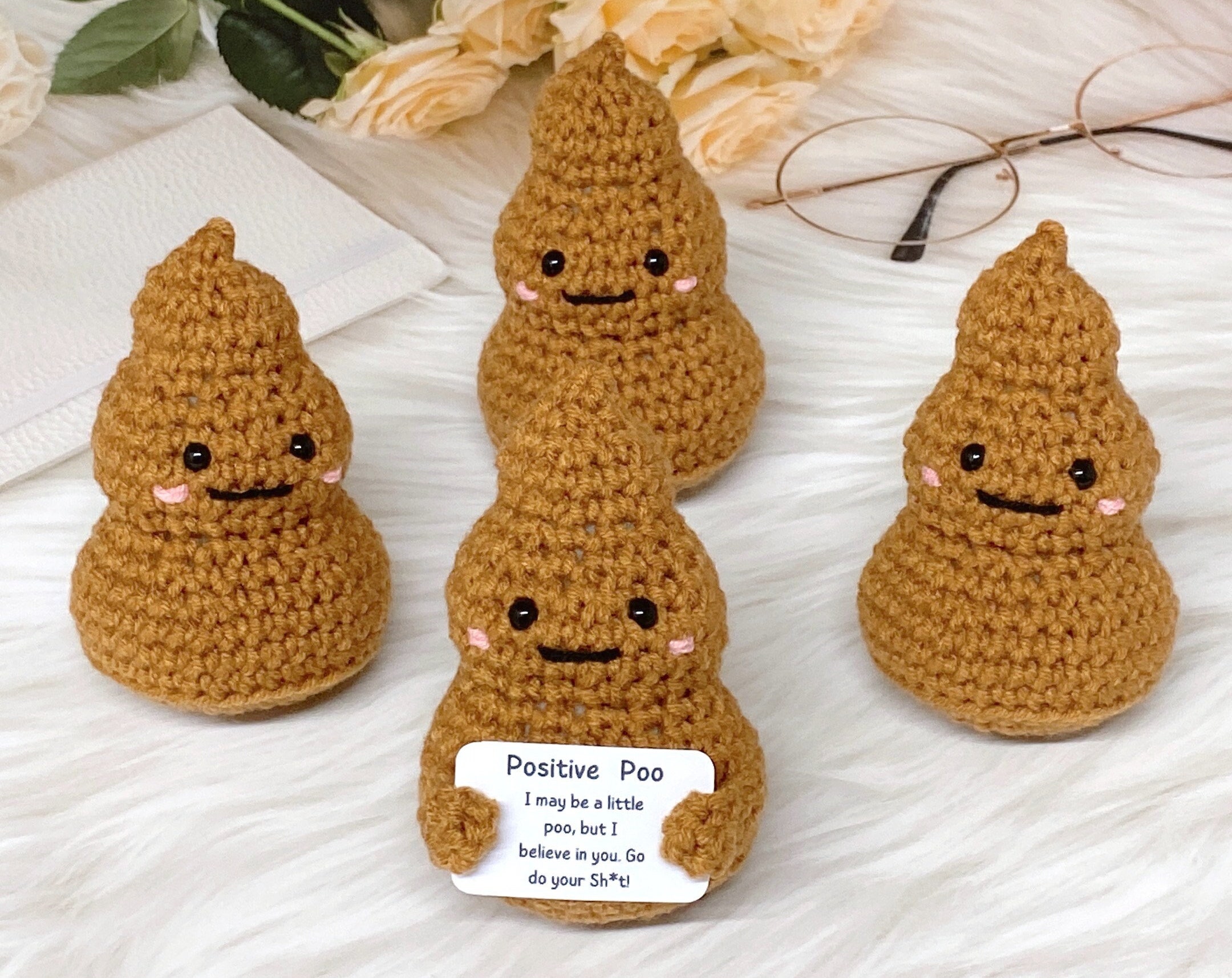 Handmade Emotional Support Crochet Pickled Cucumber Gift