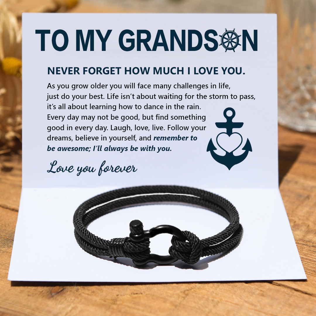 ❤️40% OFF FOR VALENTINE'S DAY🌹TO MY SON LOVE YOU FOREVER NAUTICAL BRACELET