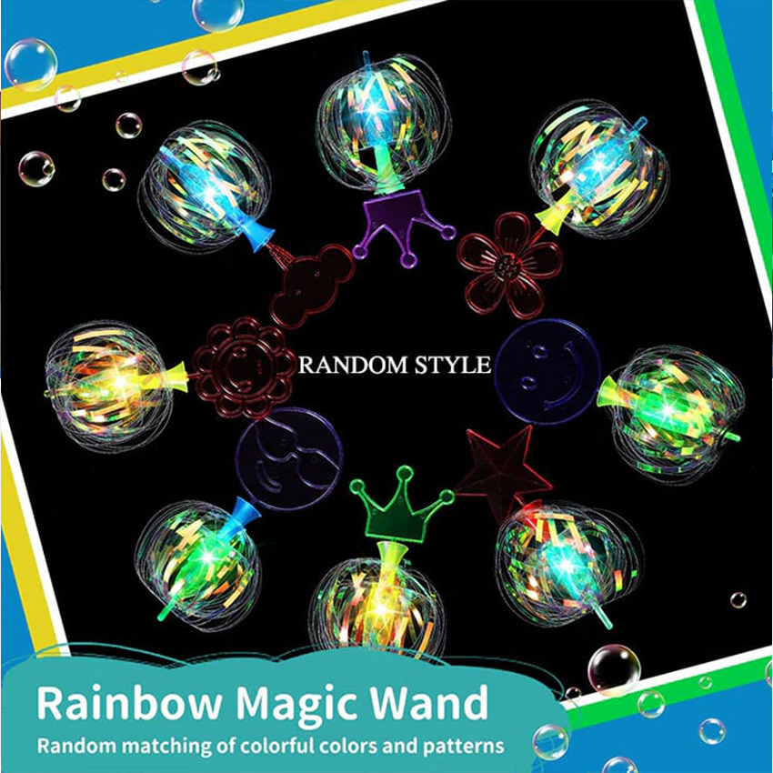 (🌲XMAS Hot Sale- 50% OFF)Variety Magic Twist Bubble Wand-🔥BUY 3 GET 1 FREE🔥