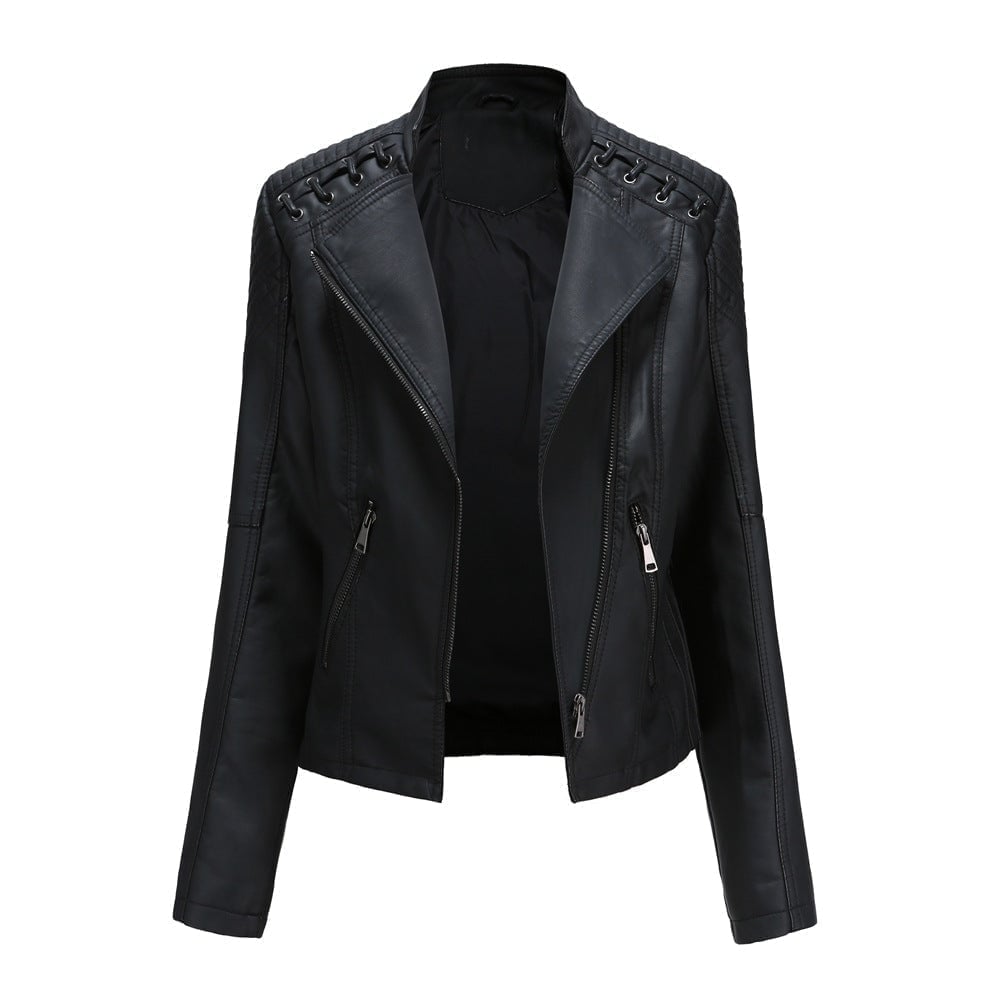 (🔥Last Day Promotion 75% OFF) - Washed Leather Jacket