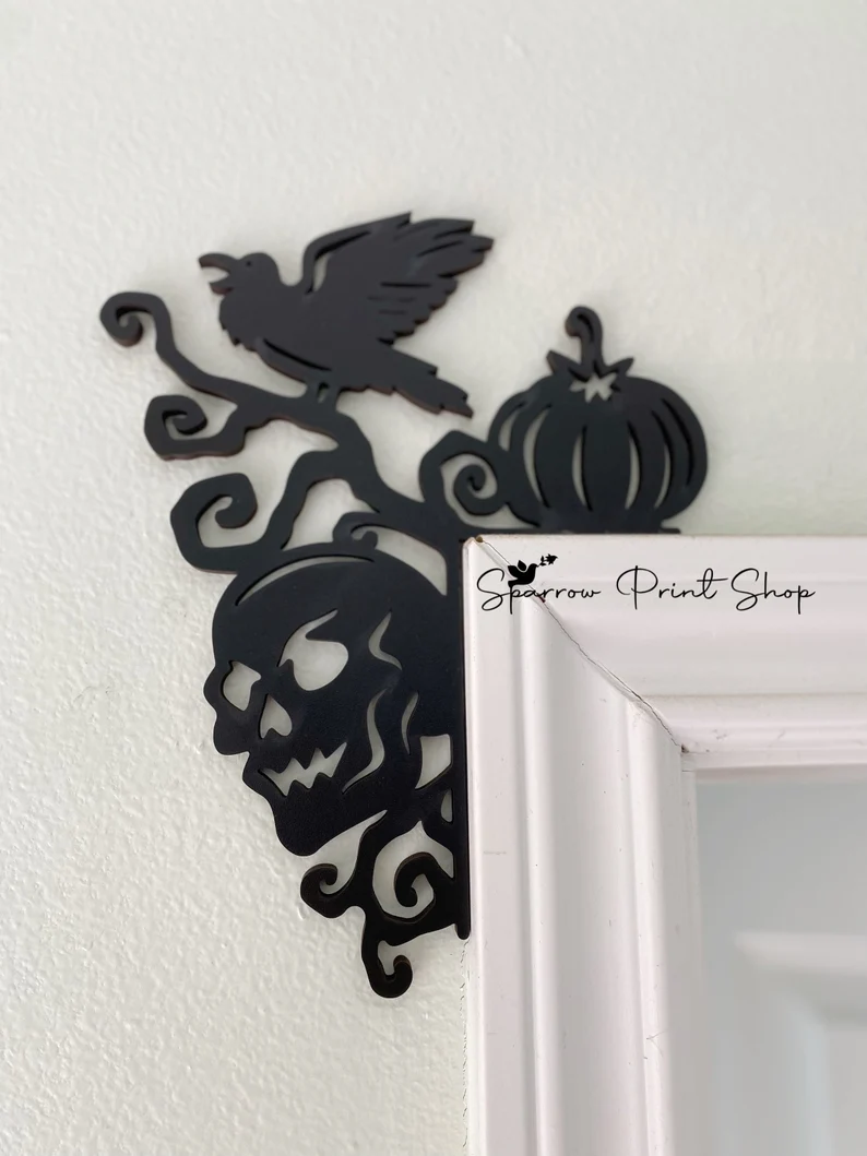 (👻2022 Early Halloween Sale-49% OFF)Halloween Door Corner