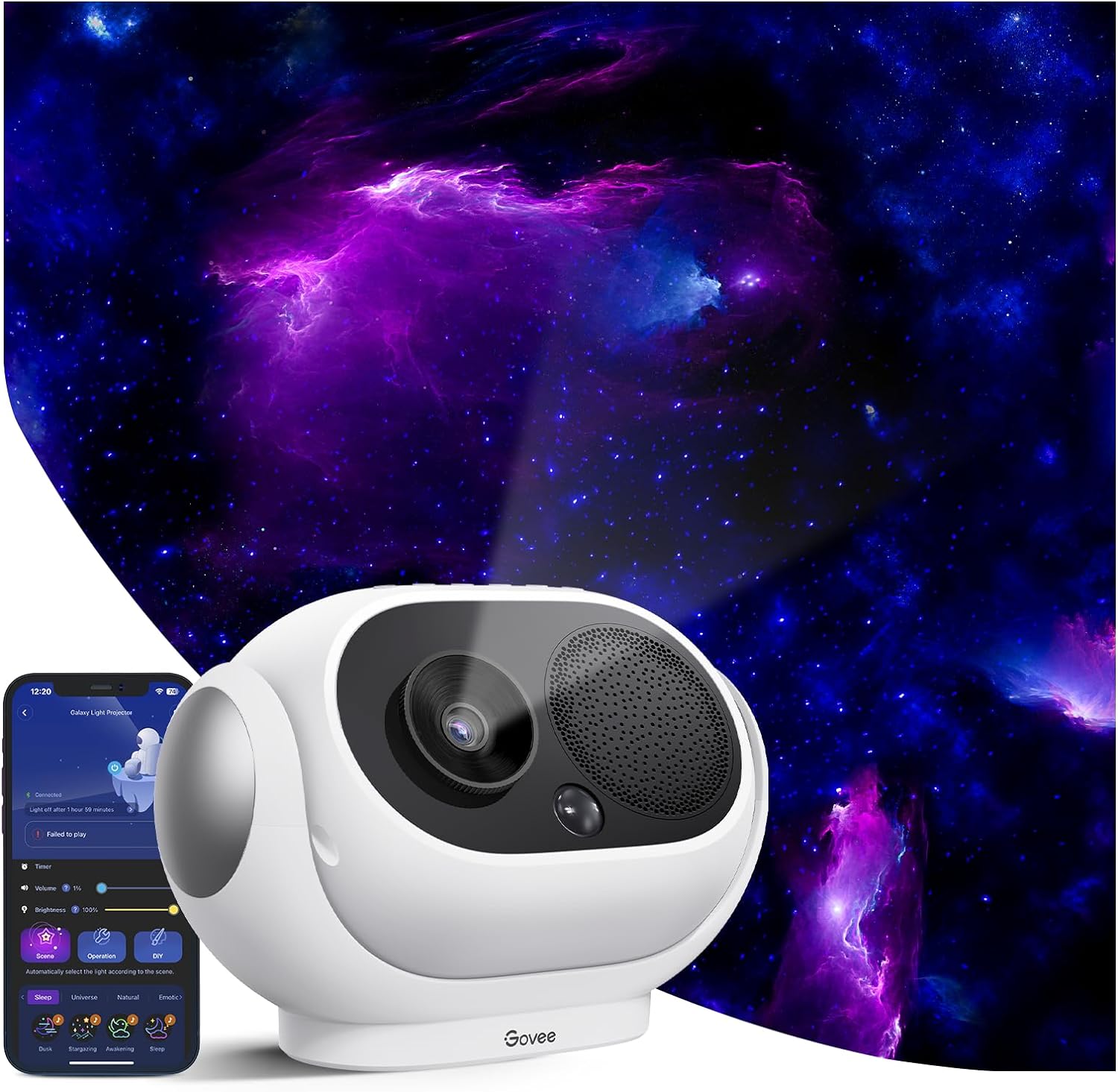 Govee Star Projector with Bluetooth Speaker