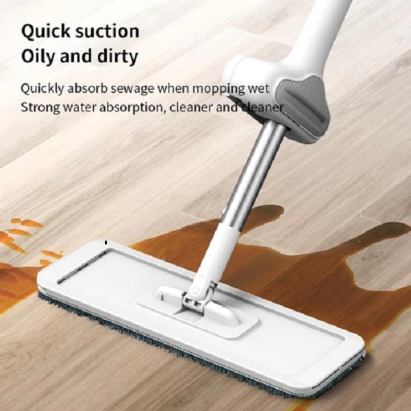 💥Clearance Sale - Squeeze Flat Mop Hand Free Washing-🔥BUY 2 GET 10% OFF TODAY!!!