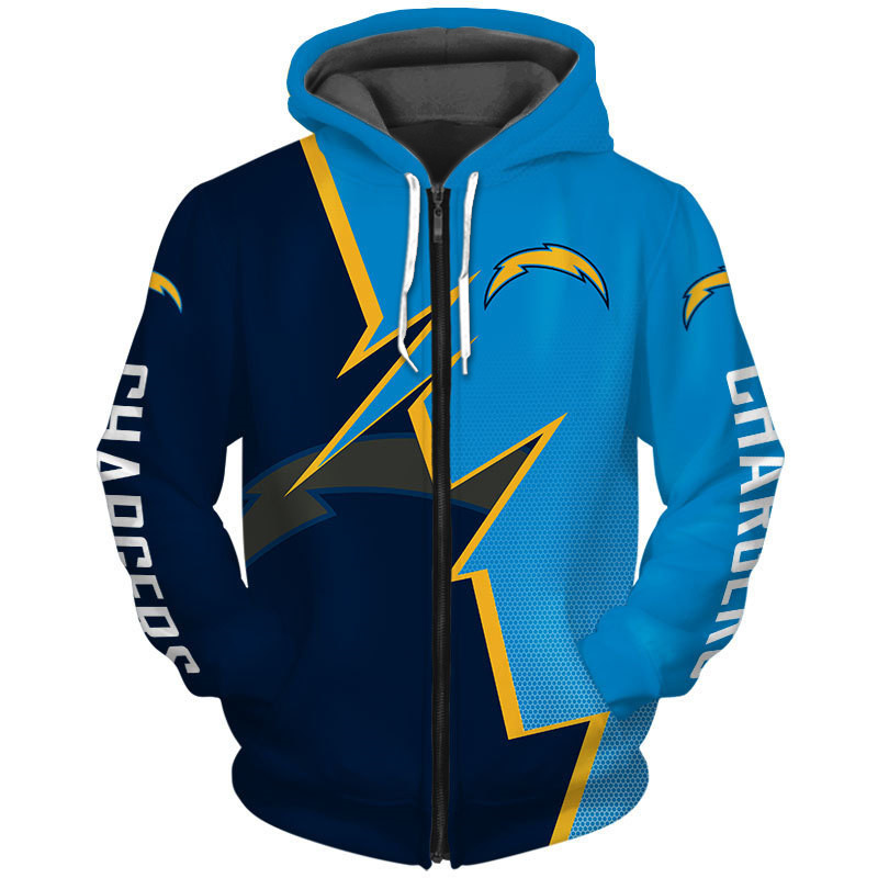 LOS ANGELES CHARGERS 3D HOODIE LLAC007