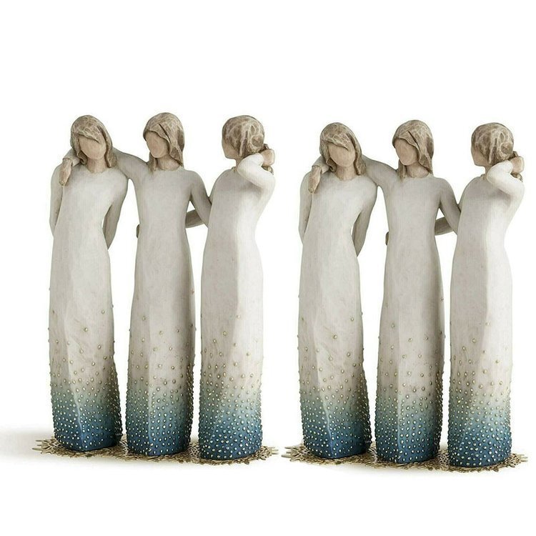LAST DAY 70% OFF ---By My Side, Sculpted Hand-Painted Figure