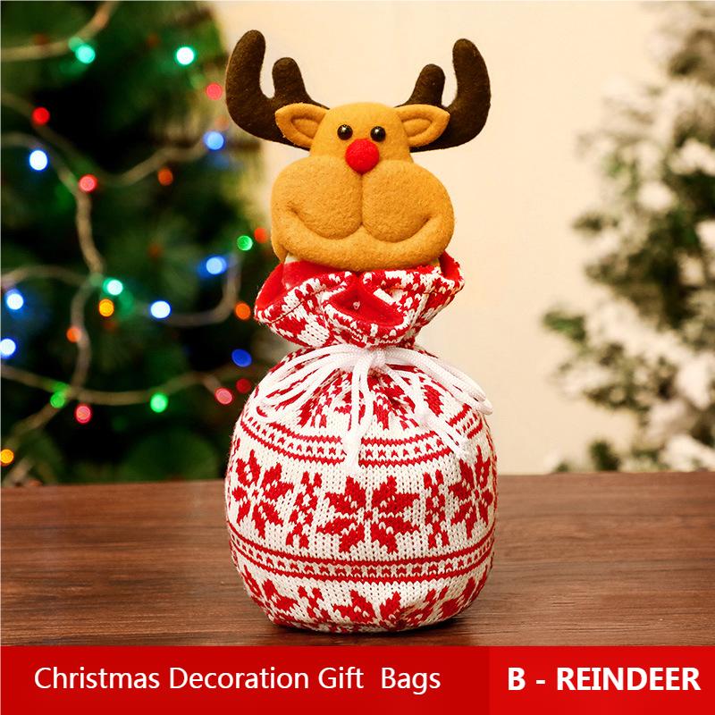 (🎄CHRISTMAS PRE-SALE 48%OFF NOW) Christmas Decoration Gift Bags - BUY 4 FREE SHIPPING