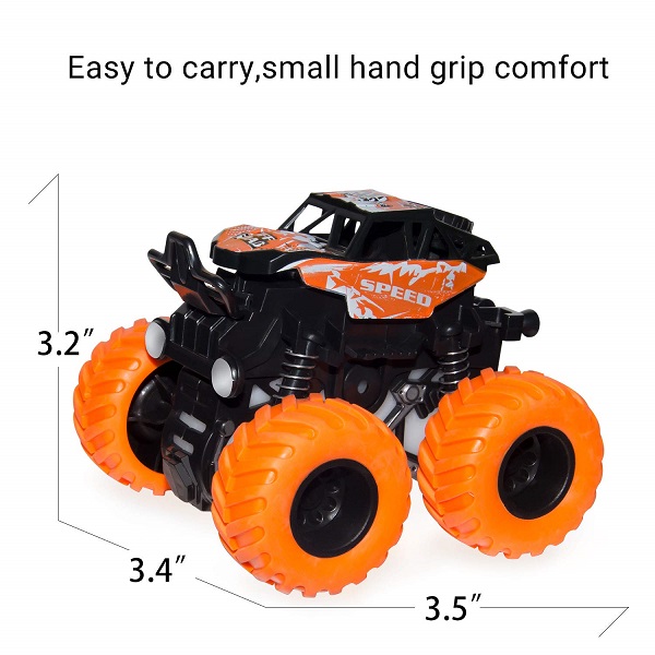 🔥Last Day - 40% OFF🔥 Friction Powered Push and Go Toy Cars, Inertia  Stunt Toy Vehicles