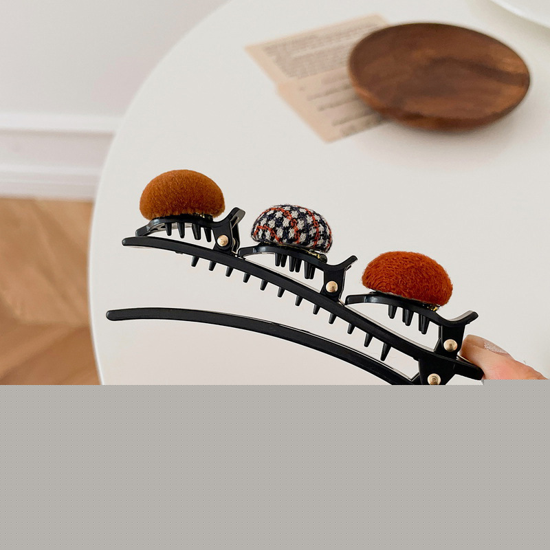 Hairball Braided Hair Clips
