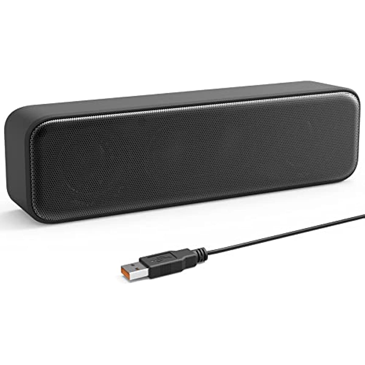 Upgrade Your Computer/Laptop Audio with this Portable Mini Sound Bar - Stereo Sound & Enhanced Bass for Windows PCs & Laptops!