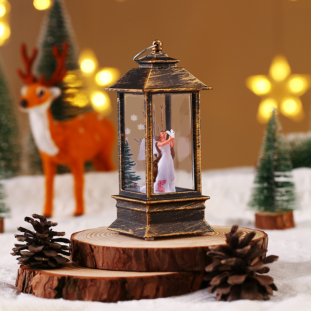 (🌲Early Christmas Sale- SAVE 49% OFF)Snow Globe Christmas Lantern Decorations-BUY 3 GET 10% OFF & FREE SHIPPING
