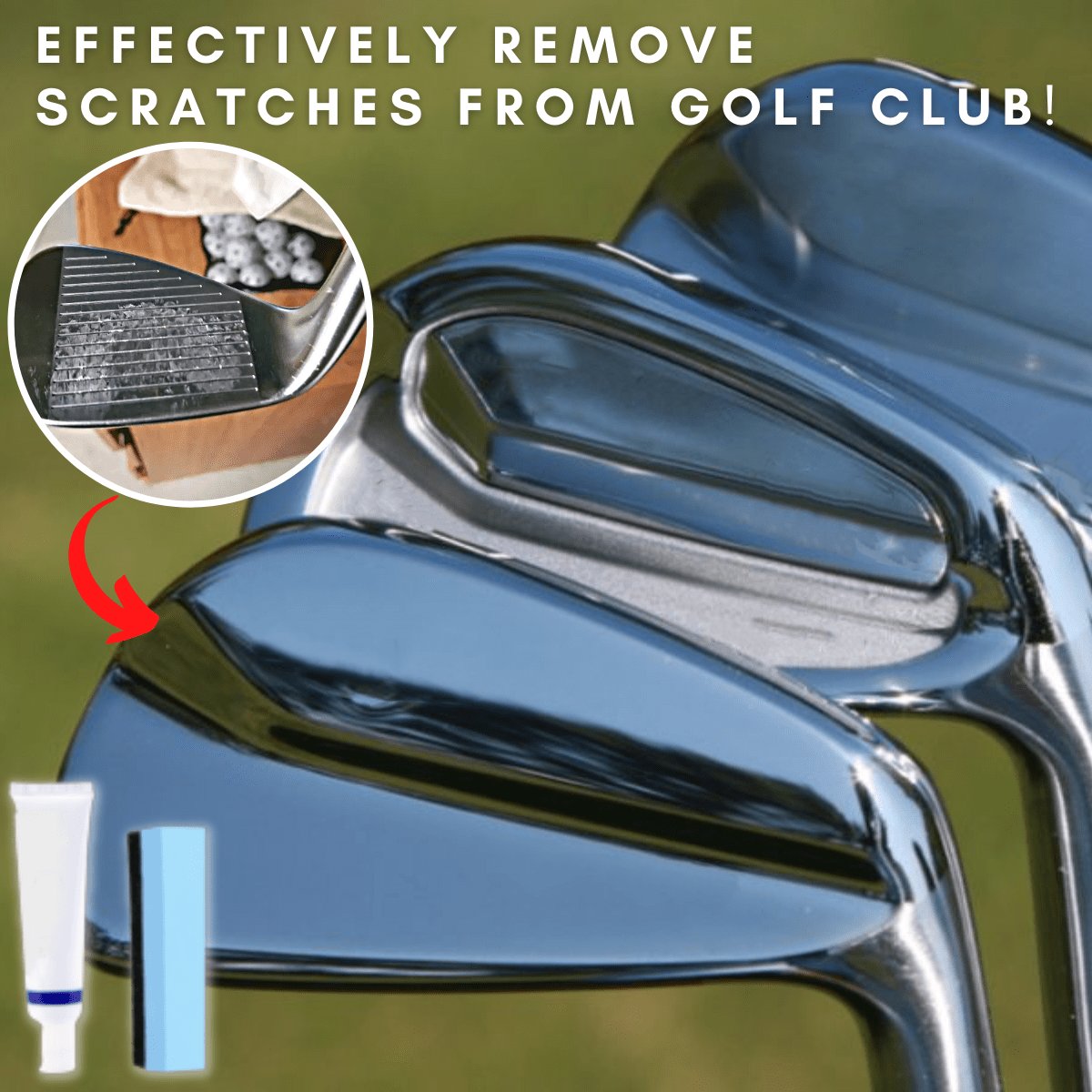 🔥Last Day Sale 40% OFF🔥Instant Golf Club Scratch Remover