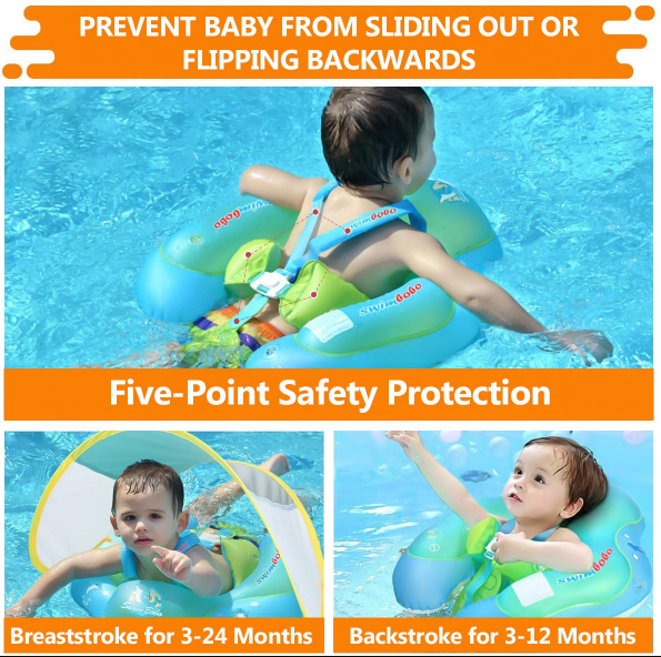 Inflatable Baby Swimming Floater Ring