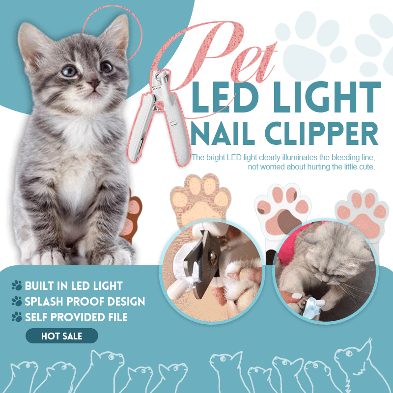 Pet LED Light Nail Clipper🐾