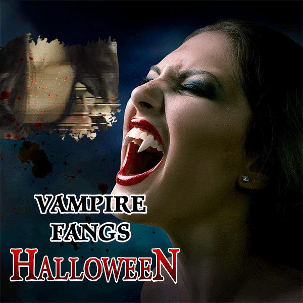 (🔥Hot Sale-49% OFF)Retractable Halloween Vampire Fangs