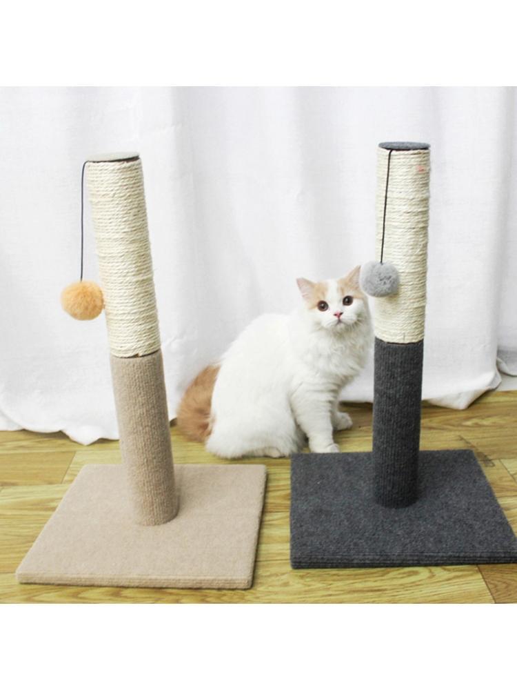 Cat Scratching Post & Furry Ball
