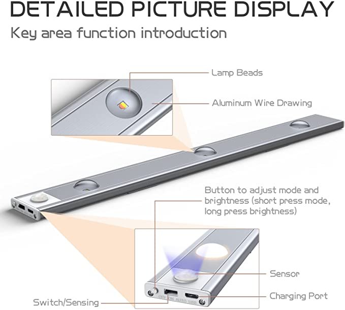 Father's Day Hot Sale 40%OFF🔥LED Motion Sensor Cabinet Light 💡BUY 2 FREE SHIPPING