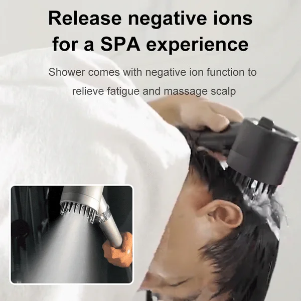 German massage multifunctional one-button adjustment shower head（🔥🔥lowest price ever🔥🔥）