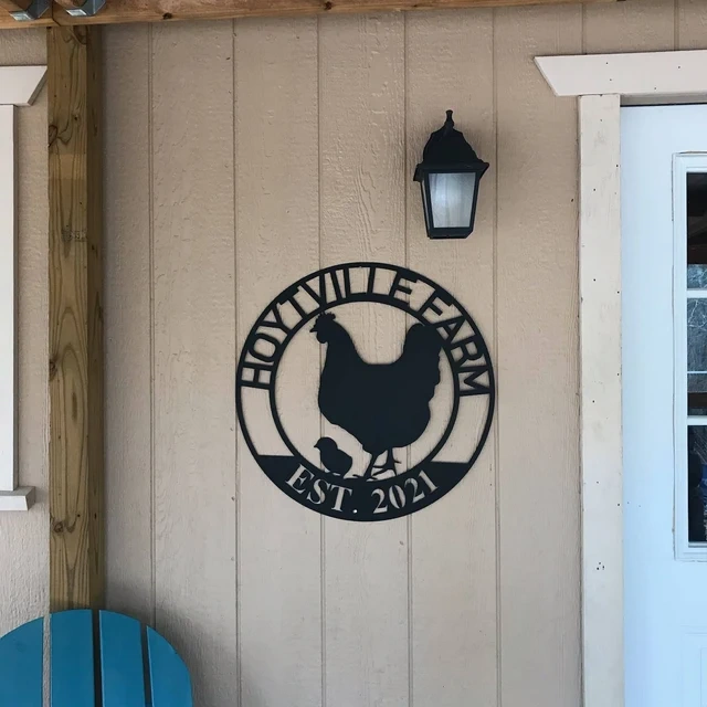 Custom Hen House Sign