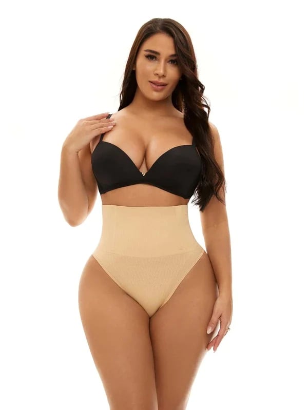 Plus Size High Waist Tummy Control Thong ⏰Last Day Buy 1 Get 1 Free⏰