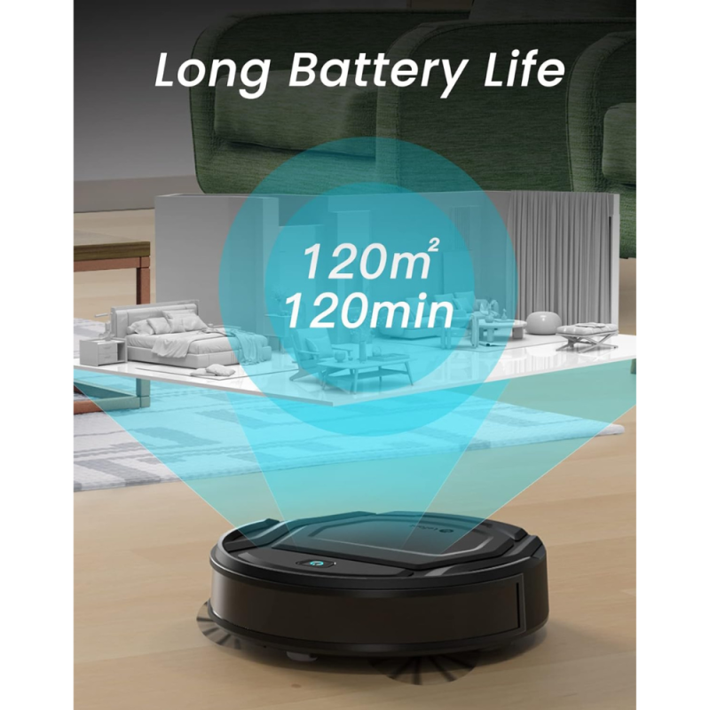 Lefant Robot Vacuum Cleaner With 2200Pa Powerful Suction