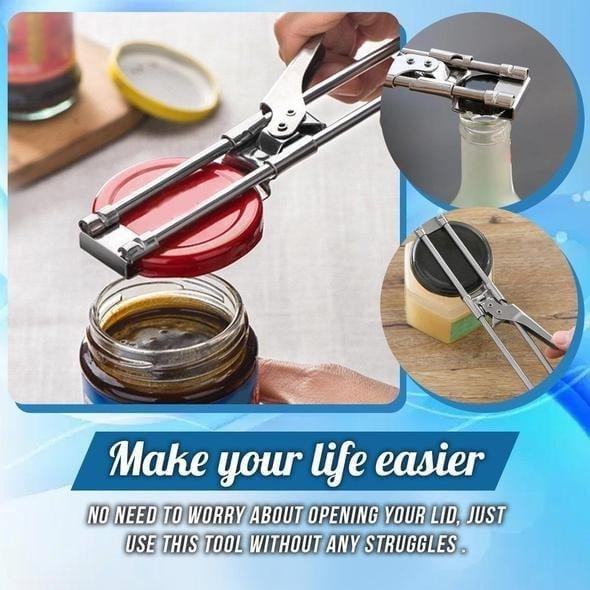 ⚡Adjustable Multifunctional Stainless Steel Can Opener