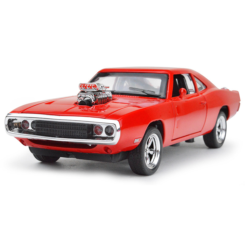 1:24 Scale Die-Cast Vehicle - Dom's 1970 Dodge Charger R/T Metal Model Car