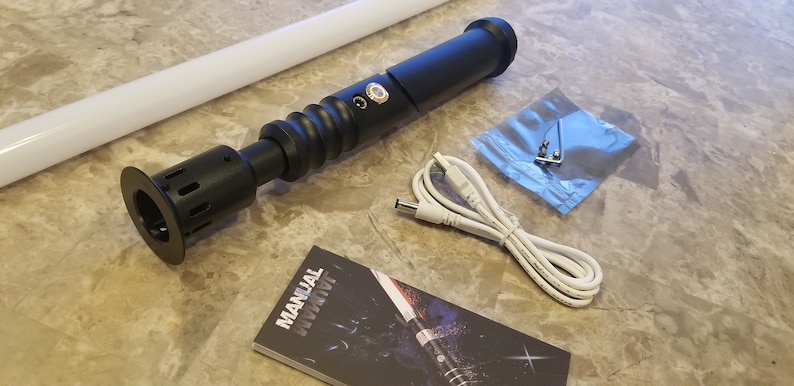Color Changing Lightsaber with Sound – Extremely Durable, Attractive Hilt, Aluminum Hilt, Luke Style Emitter, RGB
