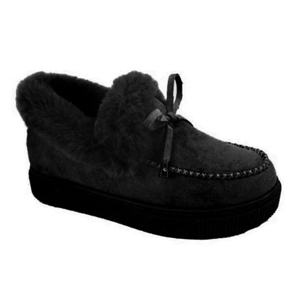 Last Day Promotion 69% OFF - 🔥Women's boots round head thick sole Orthopedic Arch-Support thick warm cotton shoes(Buy 2 Free Shipping)