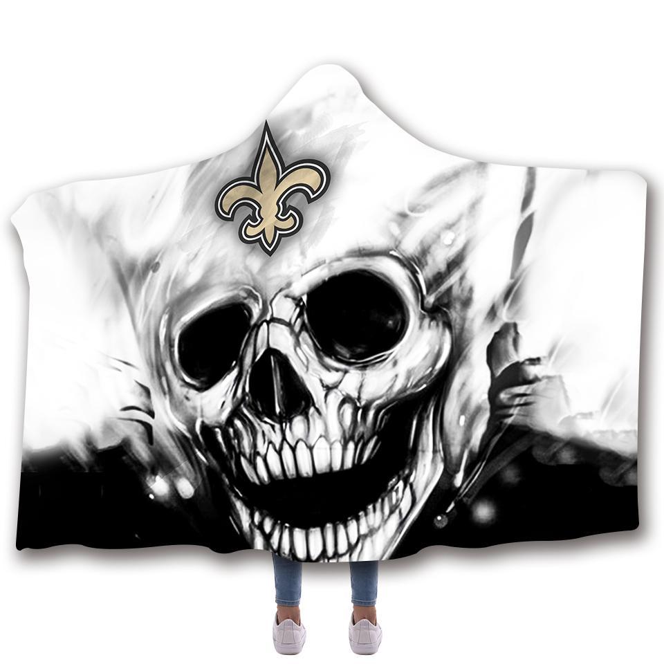 NEW ORLEANS SAINTS CLASSIC 3D HOODED BLANKET