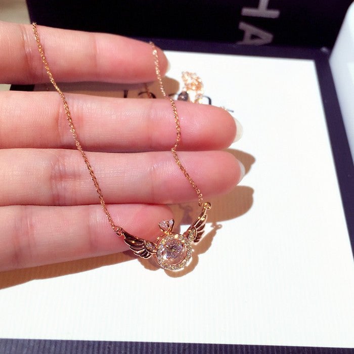 (🌹NEW IN) Angel Wings Wings Necklace❗50% OFF❗