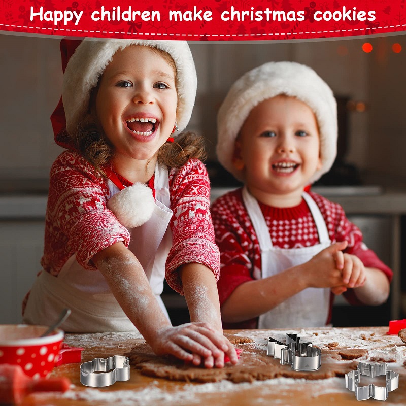 9 Pieces Christmas Cookies Mould