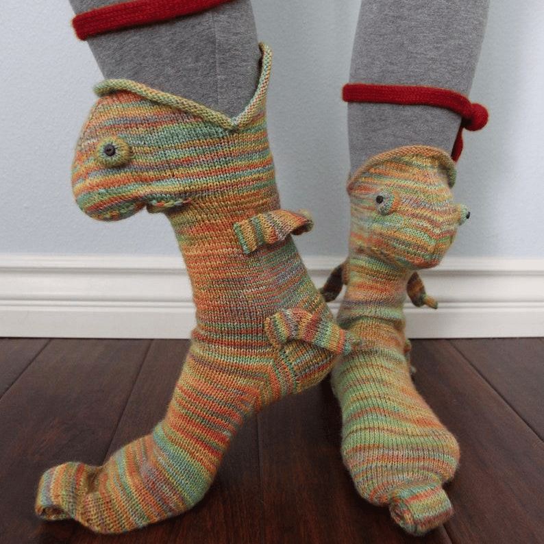 🎄Early Christmas Sale 50% OFF🔥Knit Crocodile Socks