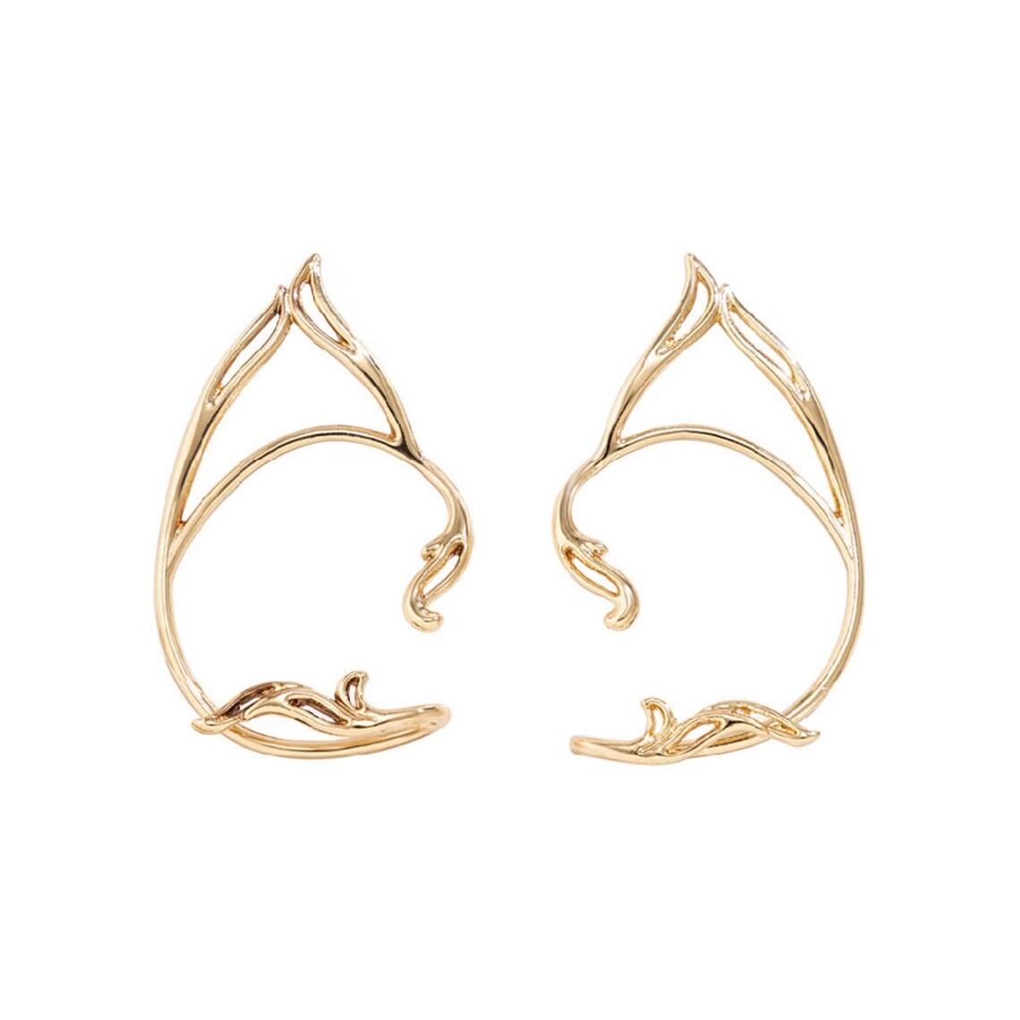 Elf studs/earrings -A pair