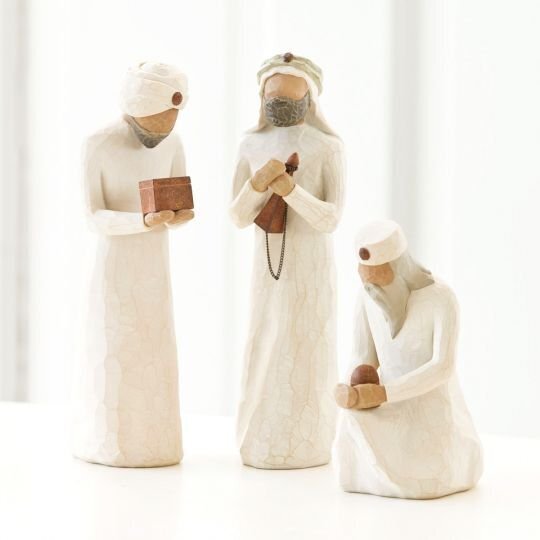 Three Wise Men Nativity Figurines
