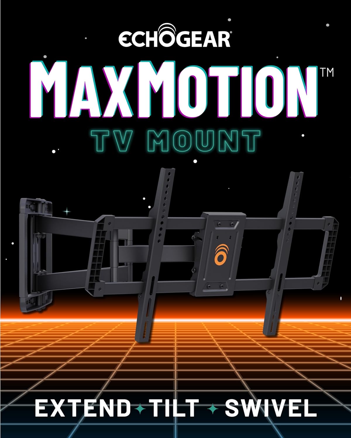 ECHOGEAR MaxMotion TV Wall Mount for Large TVs Up to 90