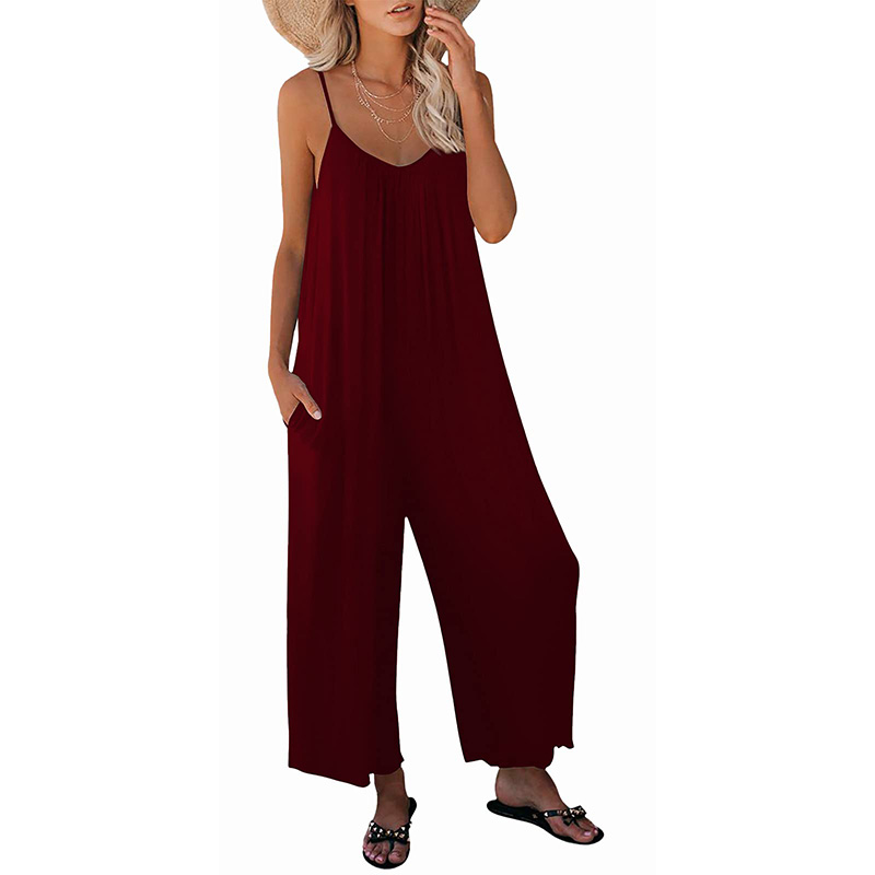 Ultimate Flowy Jumpsuit with Pockets (Buy 2 Free Shipping)