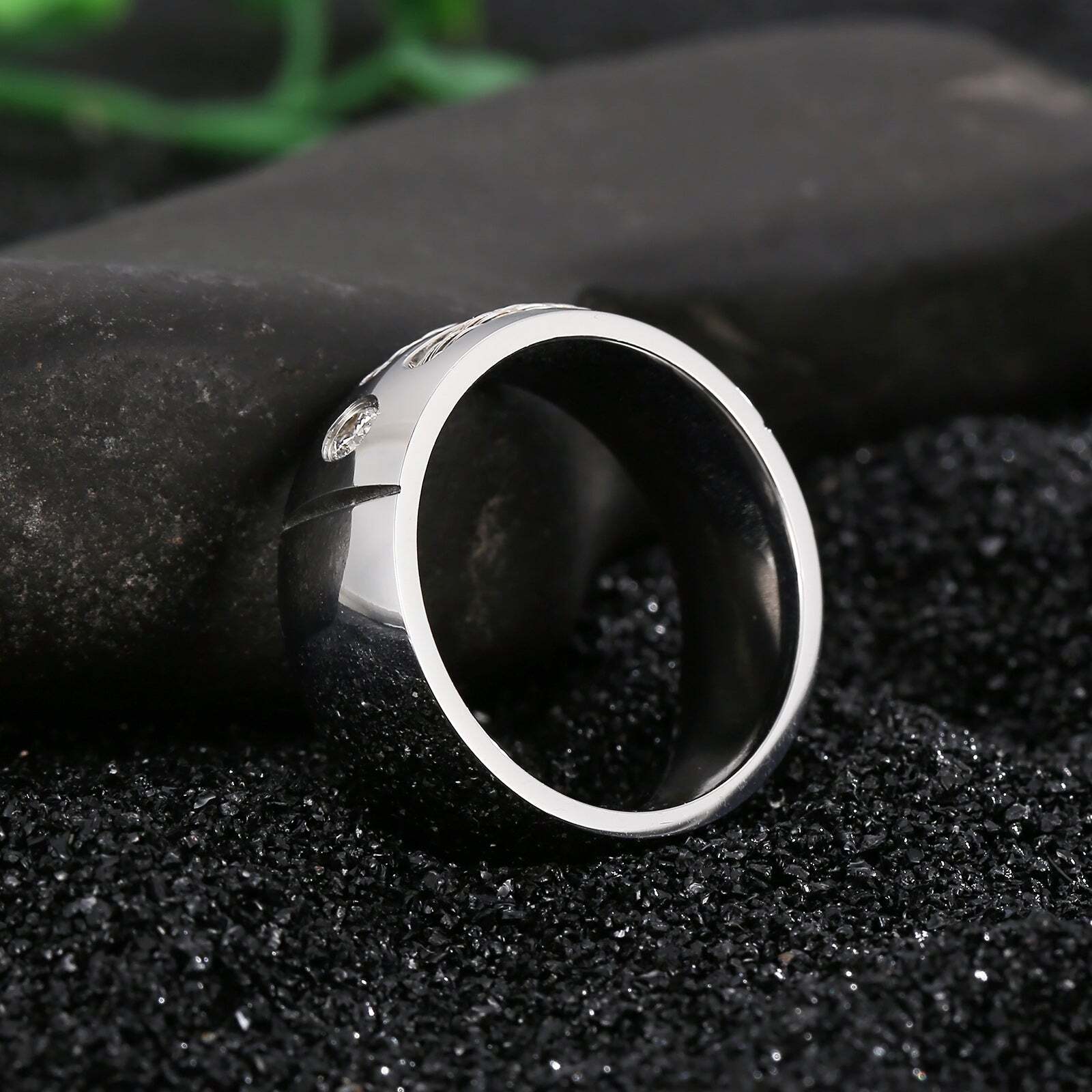 POLISHED STEEL -RING