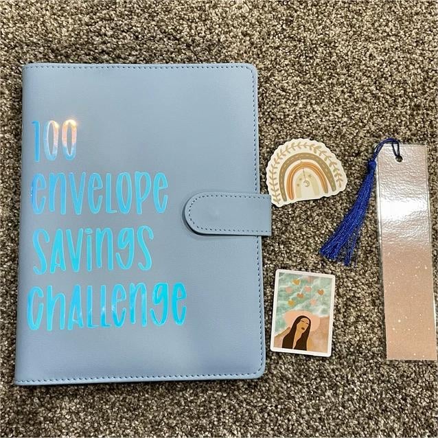 ⏰Last Day Promotion 49% OFF⏰✉️100 Envelope Challenge Binder | Easy And fun Way To Save $5,050(BUY 2 FREE SHIPPING)
